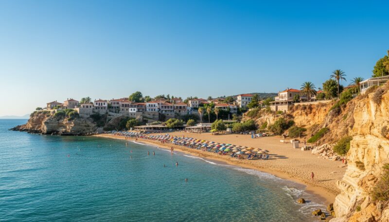 Afytos plaža Halkidiki Afytos plaža Halkidiki