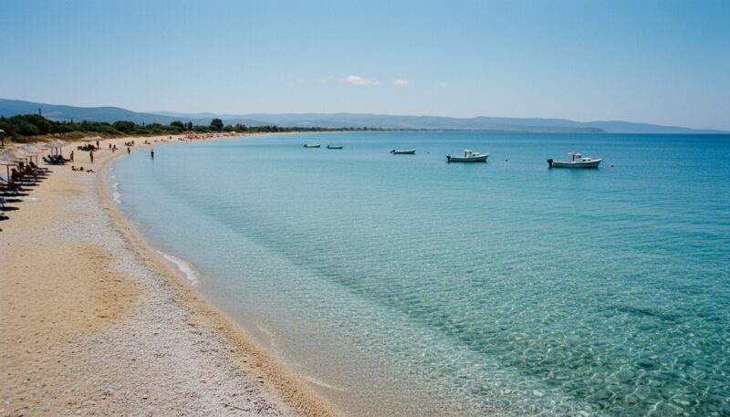 Agios Mamas plaža Halkidiki Agios Mamas plaža Halkidiki