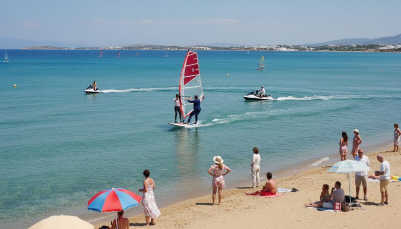 Geoponika plaža vodeni sportovi Geoponika plaža vodeni sportovi